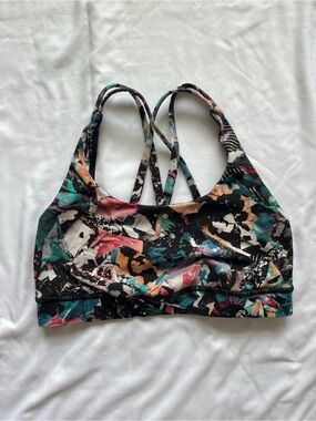 Lululemon Energy Strappy Sports Bra Multicolor Size 4